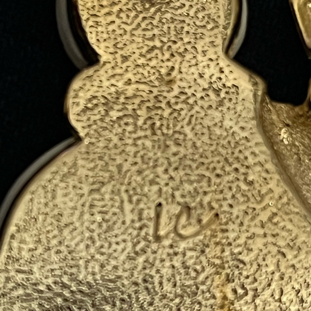 Liz Claiborne Snowman ⛄️ Pin. Vintage - Picture 9 of 13